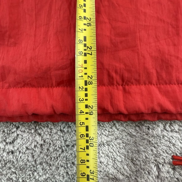 Vintage Champion Manchester Indians Pullover Windbreaker Jacket Men's L Red 90s - Picture 7 of 12